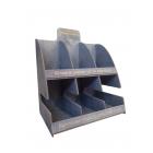 Полочка под чай и лимонады Johnny Teacher на 6 отсеков Чёрная